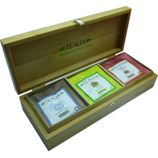 Wooden Gift Box of 15 sachets